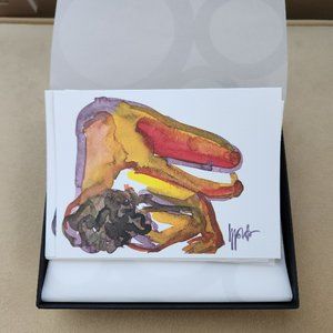 Ippolita designed watercolor cards, two boxes of 8 cards each